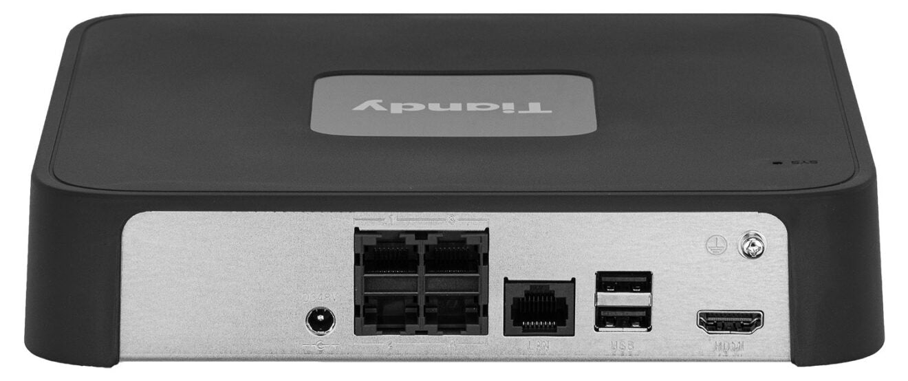TIANDY TC-R3108 Spec:I/B/P8/C/Eu/L/S/V2.0 1HDD 8Ch PSE NVR